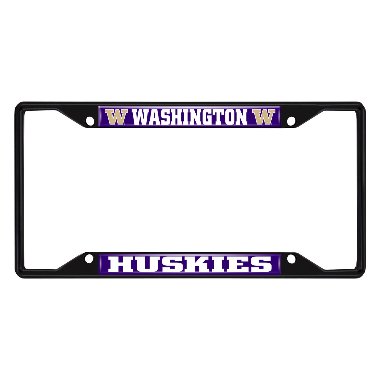 University of washington deals license plate frame